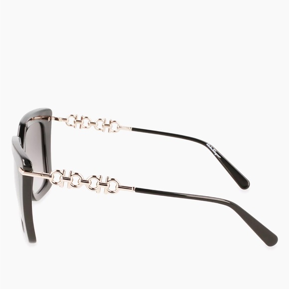 SALVATORE FERRAGAMO Gancini 51MM Rectangle Sunglasses - Picture 5 of 15